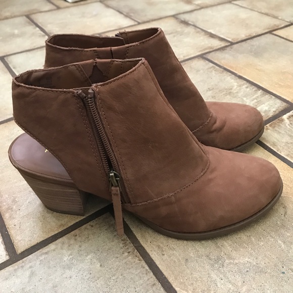 Tan Franco Sarto booties - Picture 2 of 4