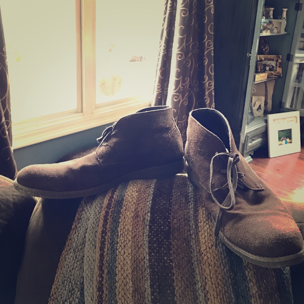 Men's BKE Brown Suede Boots