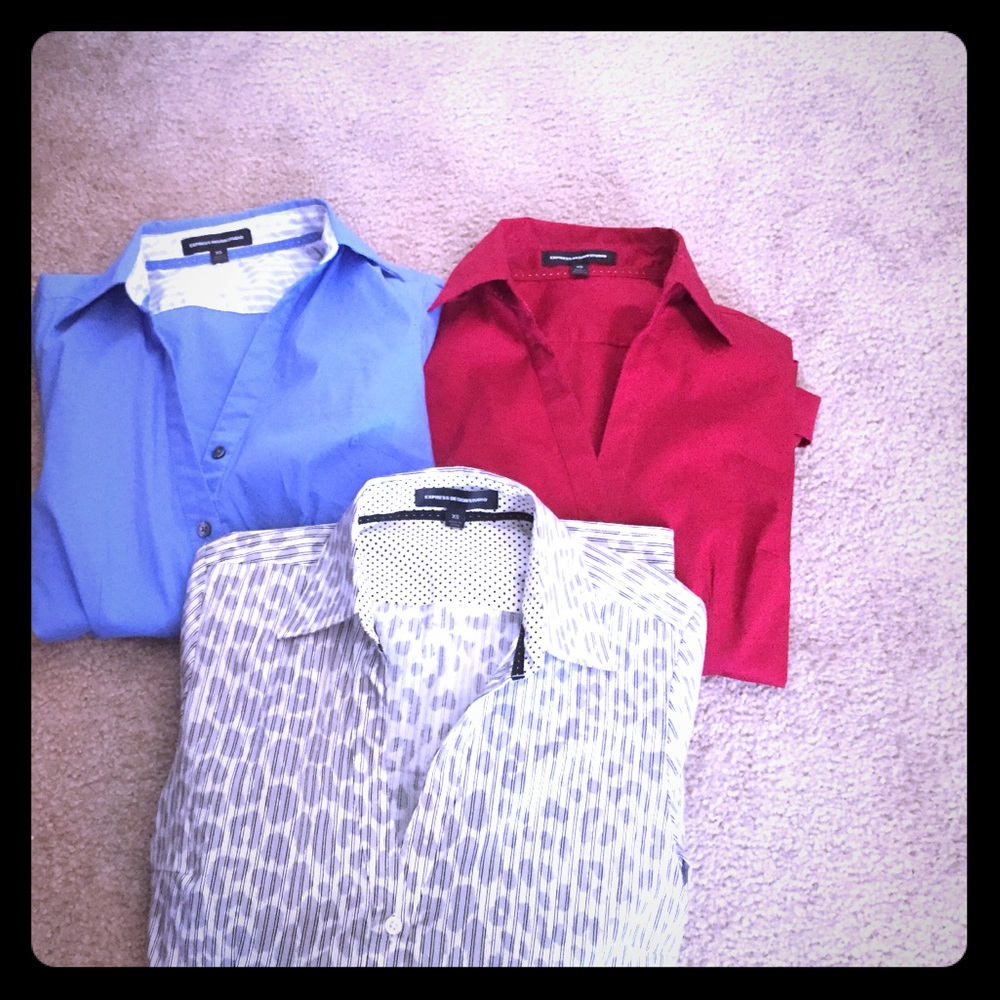 3 Express dress shirts