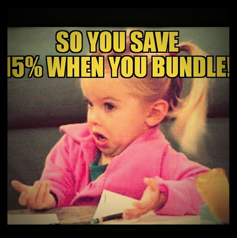 15% discount with bundling of 2 or more items!