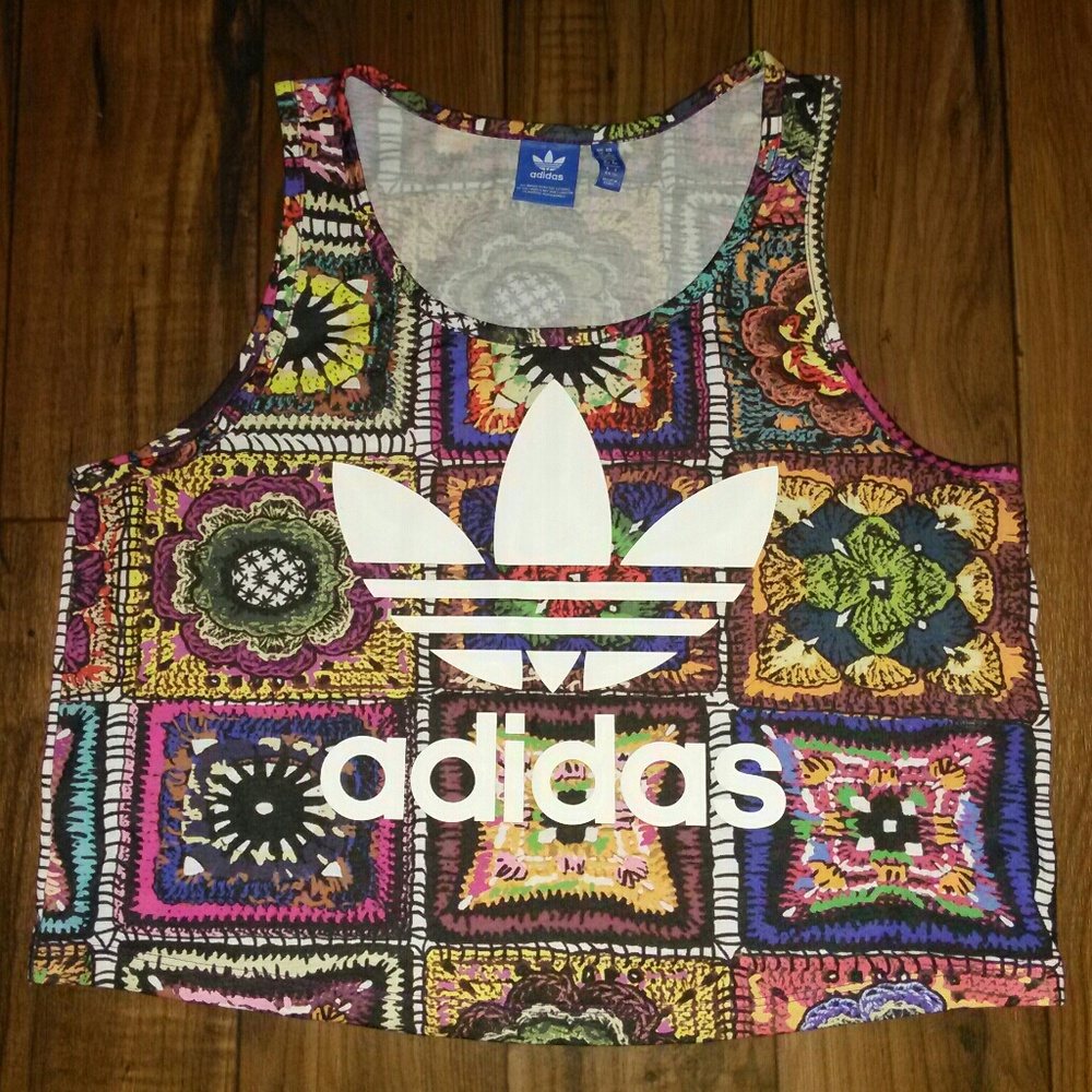 Adidas Crochita Crochet Crop Top 2016 collection L