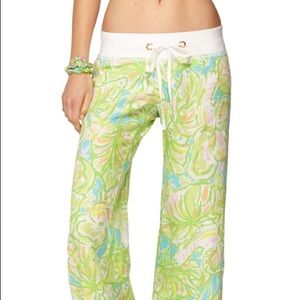 Lilly Pulitzer elephant ears beach pant