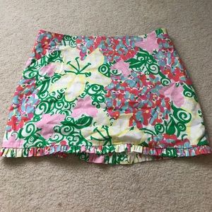 Iilly Pulitzer floral skirt