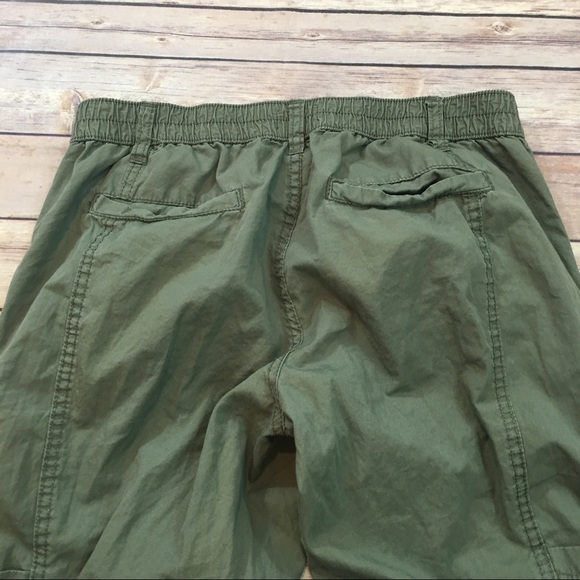 SOLD 💞Sz 8 GAP Army Green Gathered Ankle Stretch - Picture 5 of 8