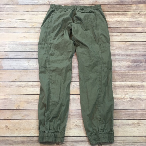 SOLD 💞Sz 8 GAP Army Green Gathered Ankle Stretch - Picture 6 of 8