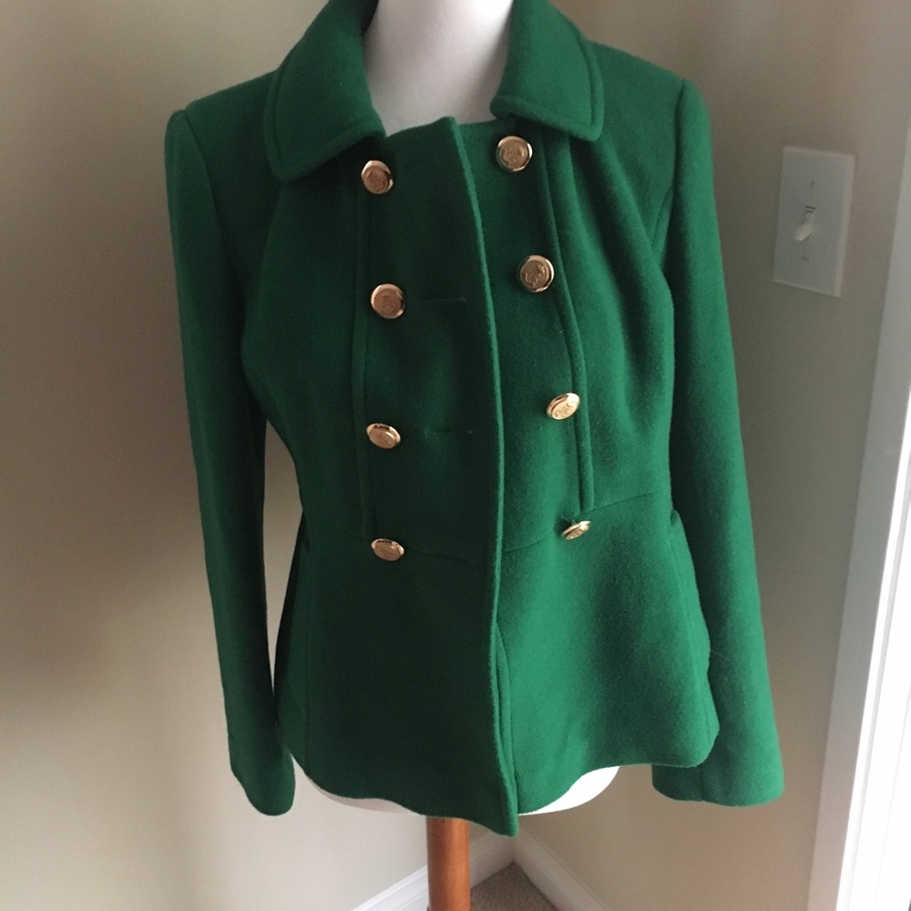 Darling green pea coat