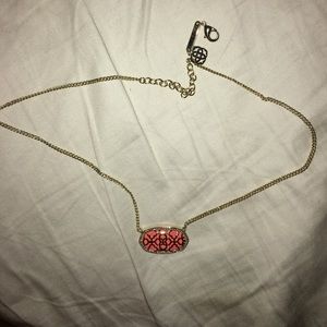Coral Kendra Scott Necklace
