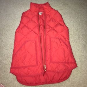 Jcrew coral vest