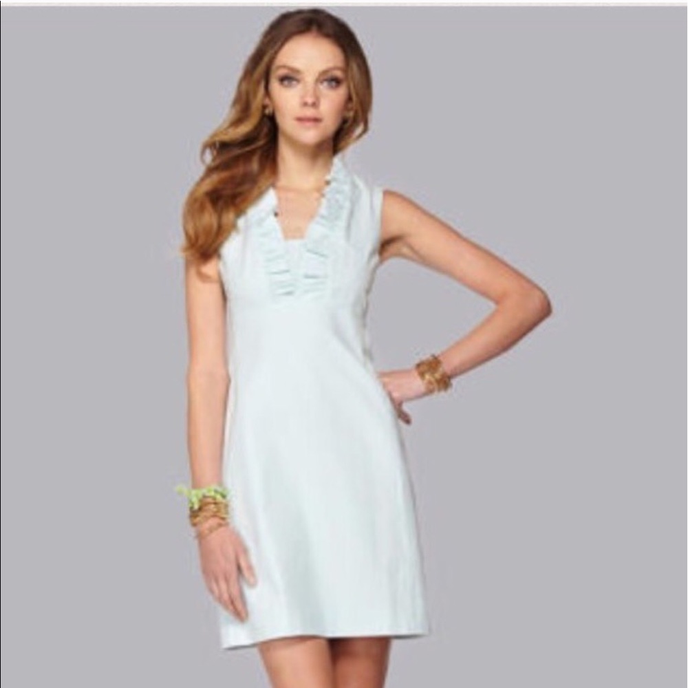 NIB Sz 10 Lilly Pulitzer Adeline Seersucker Dress