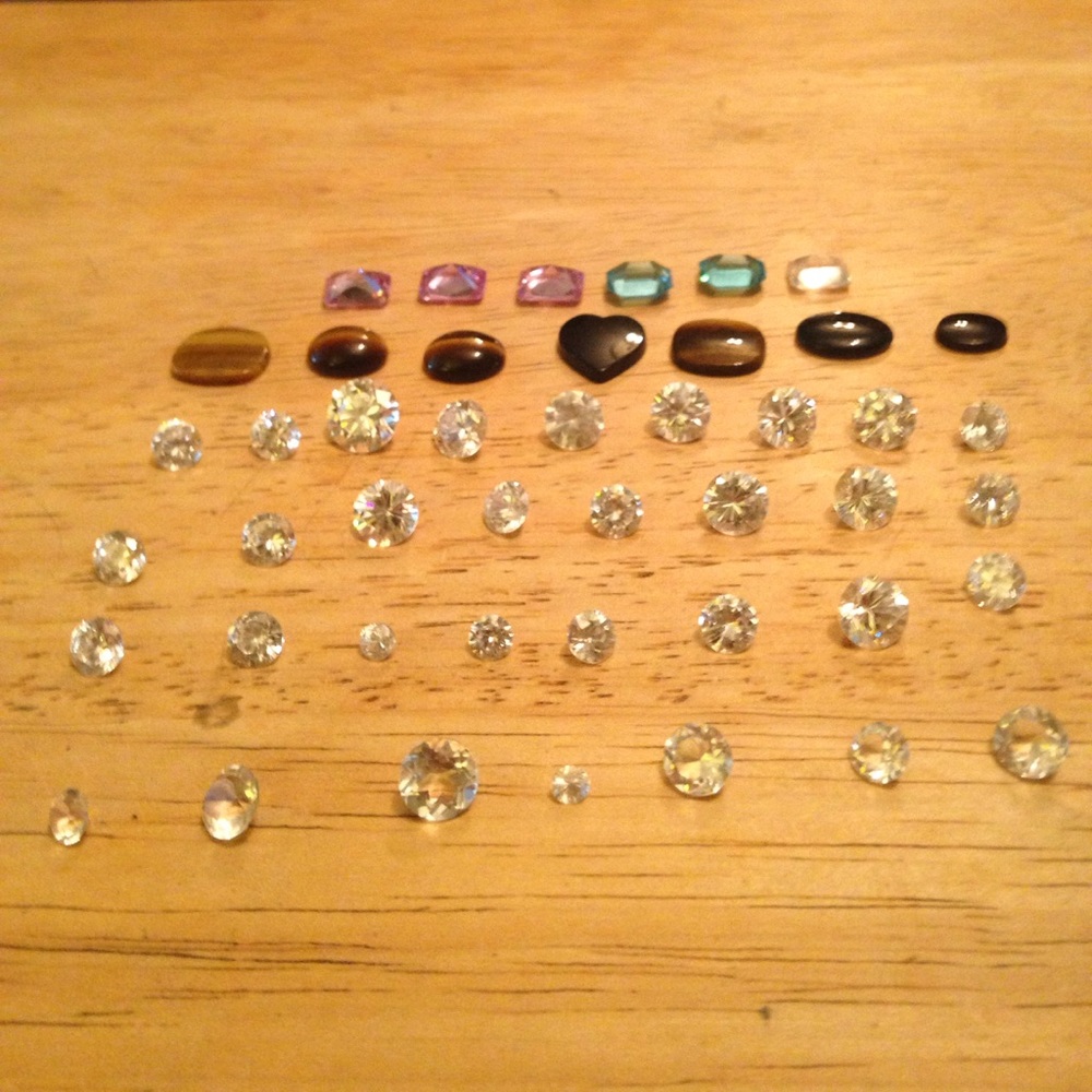 45 Various gemstones