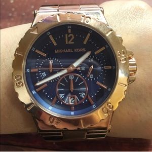 Michael Kors gold rose watch