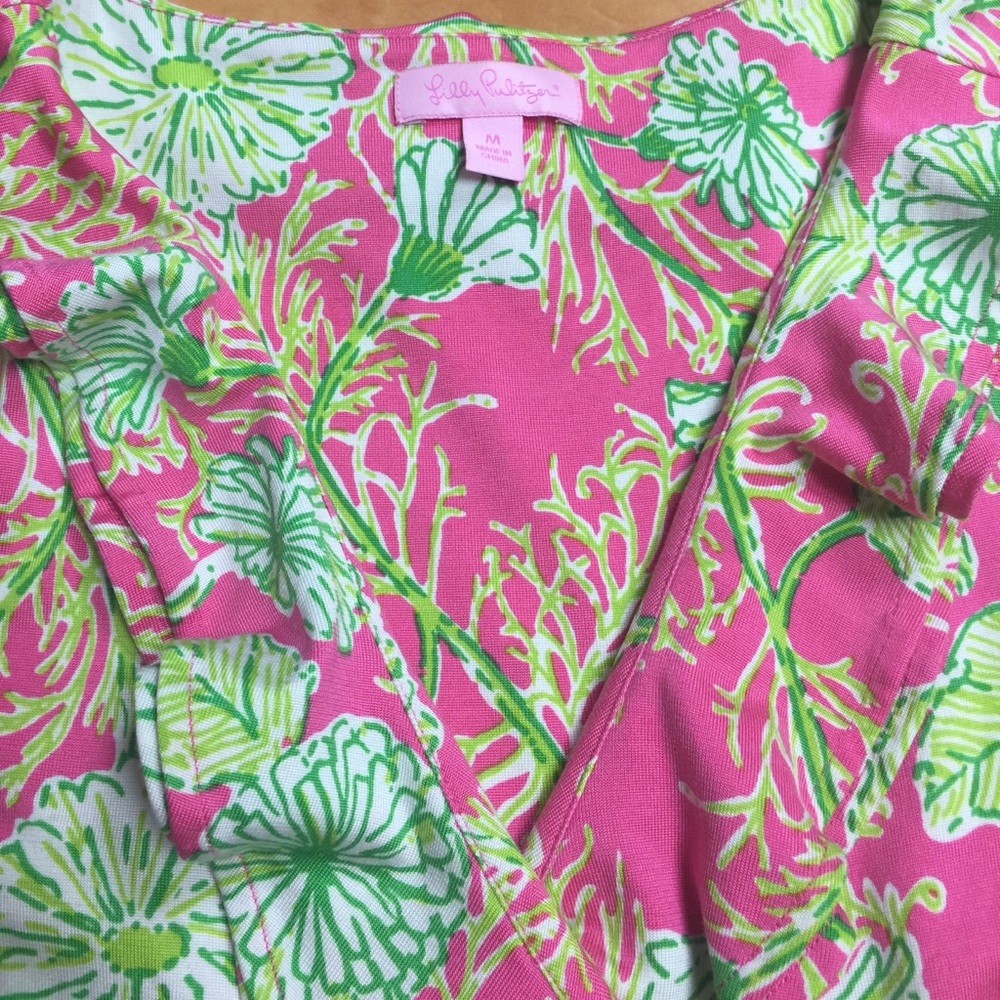 Lilly Pulitzer M Wrap Dress