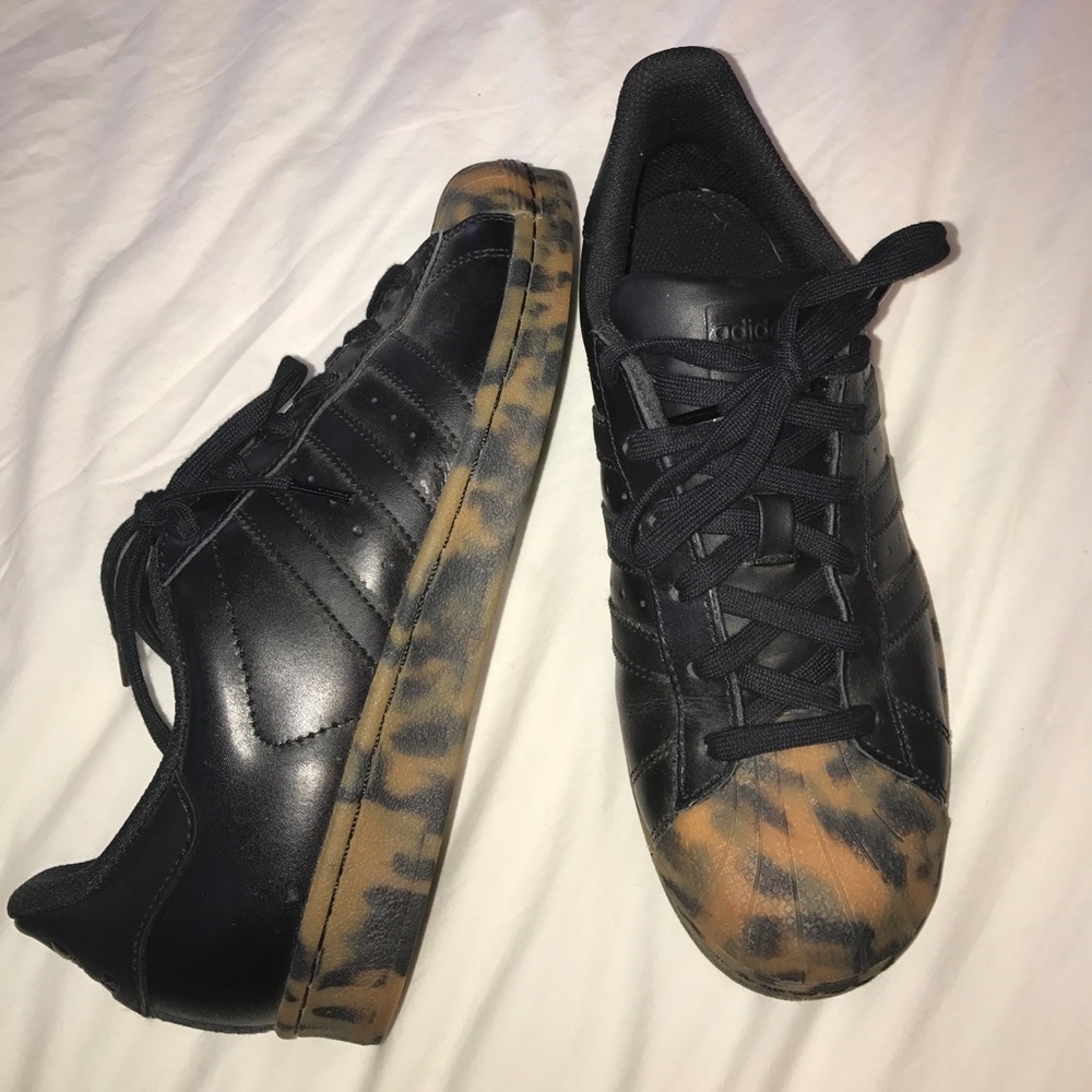 Adidas Superstar tortoise sneakers