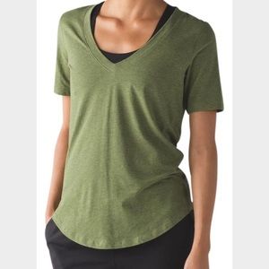Green Lululemon Love Tee