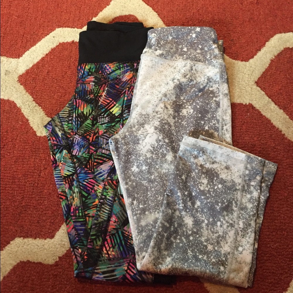 Two pairs of running pants