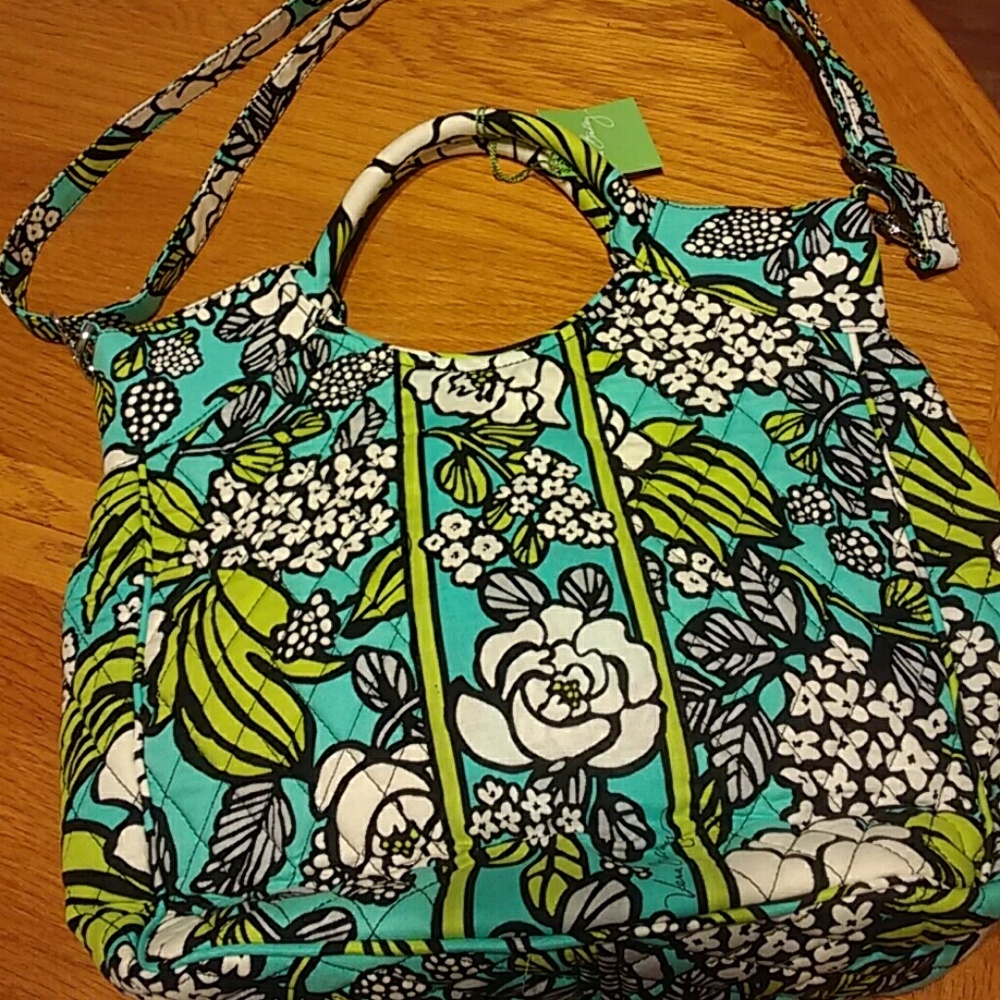Vera Bradley Island Blooms Two Way Tote