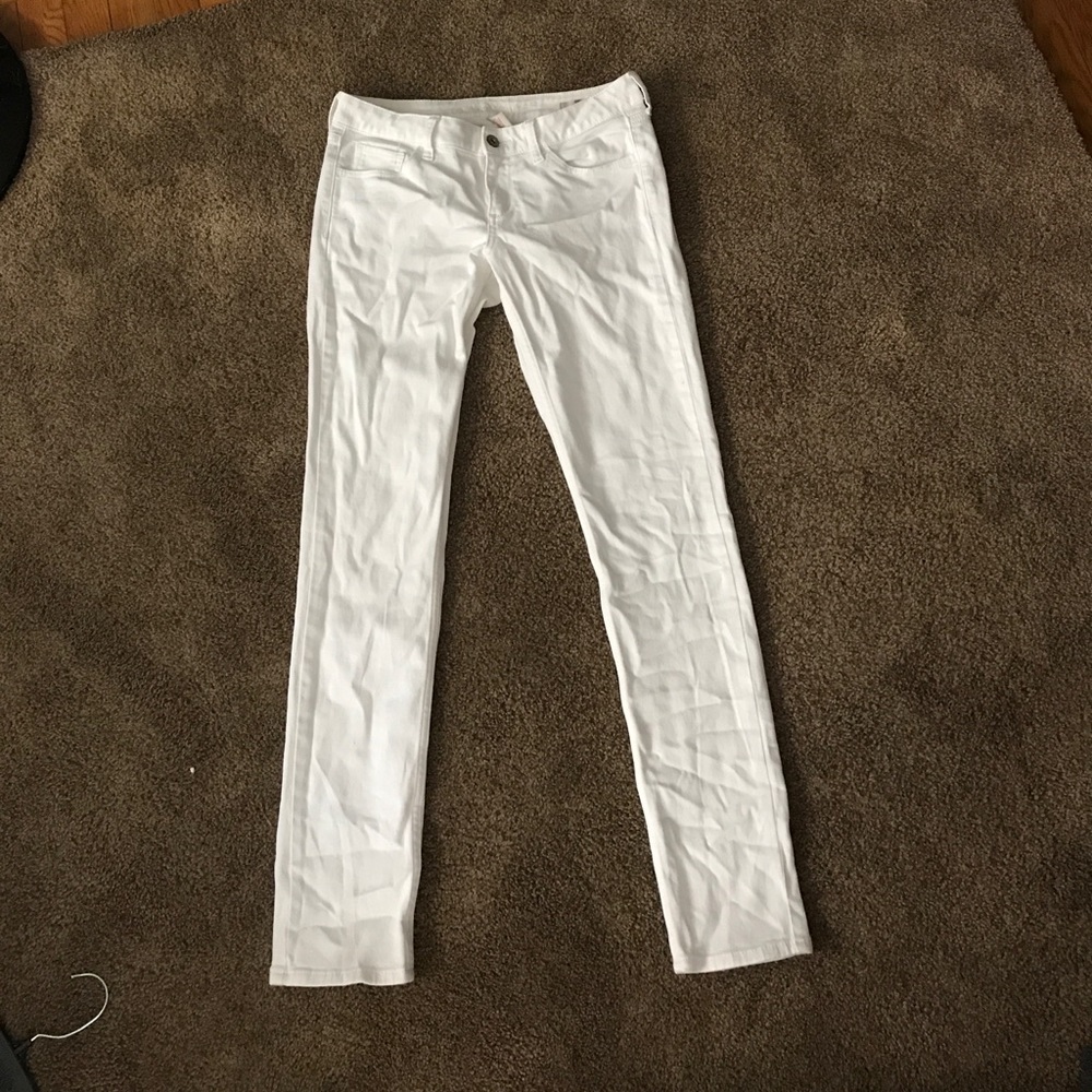 White jeans