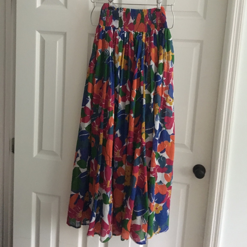 SOLD.  French Connection Floral Maxi