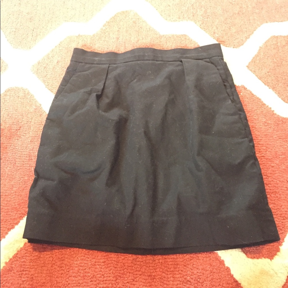 Black Mini skirt with pockets