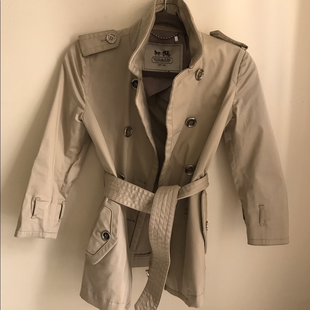 Coach Trench Coat sz Small