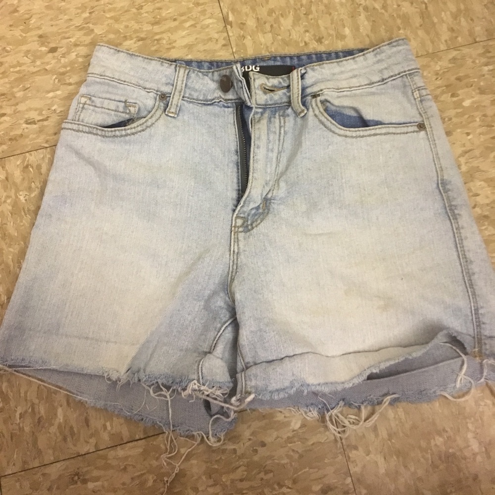 High waisted shorts