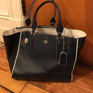 Coach Crosby leather caryall