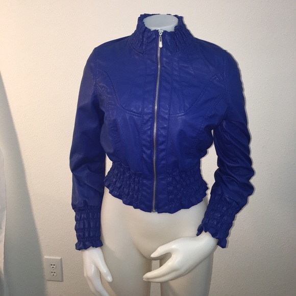 NEW beautiful light weight royal blue jacket. NOT FOR SELL - Picture 2 of 4