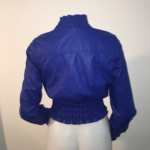 NEW beautiful light weight royal blue jacket. NOT FOR SELL - Picture 3 of 4
