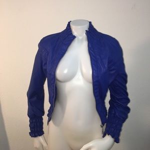 NEW beautiful light weight royal blue  jacket. NOT FOR SELL