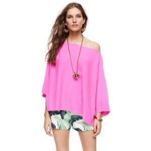 Cashmere 🍒 juicy couture 🍒 hot pink poncho M / L