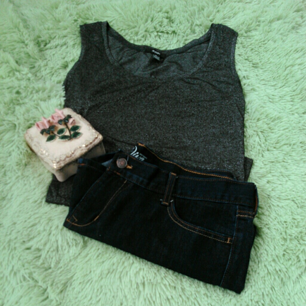 Metallic Tank Top