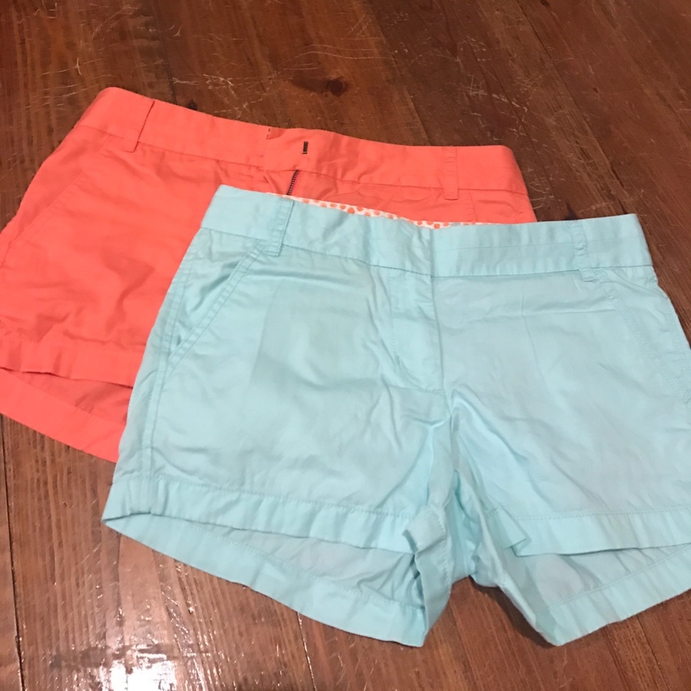2 for 18!!!! Size 4 jcrew shorts
