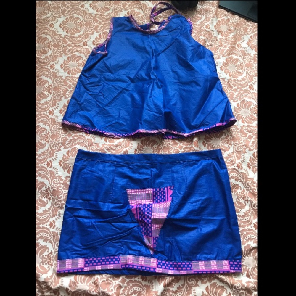 "Aztec Influence " 2 piece set