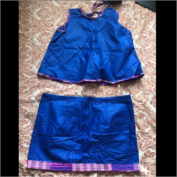 "Aztec Influence " 2 piece set - Picture 2 of 2