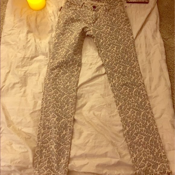 Eva leopard print Zadig & Voltaire jeans SOLD OUT! - Picture 1 of 4