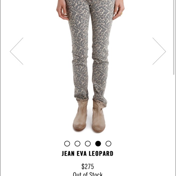 Eva leopard print Zadig & Voltaire jeans SOLD OUT! - Picture 2 of 4