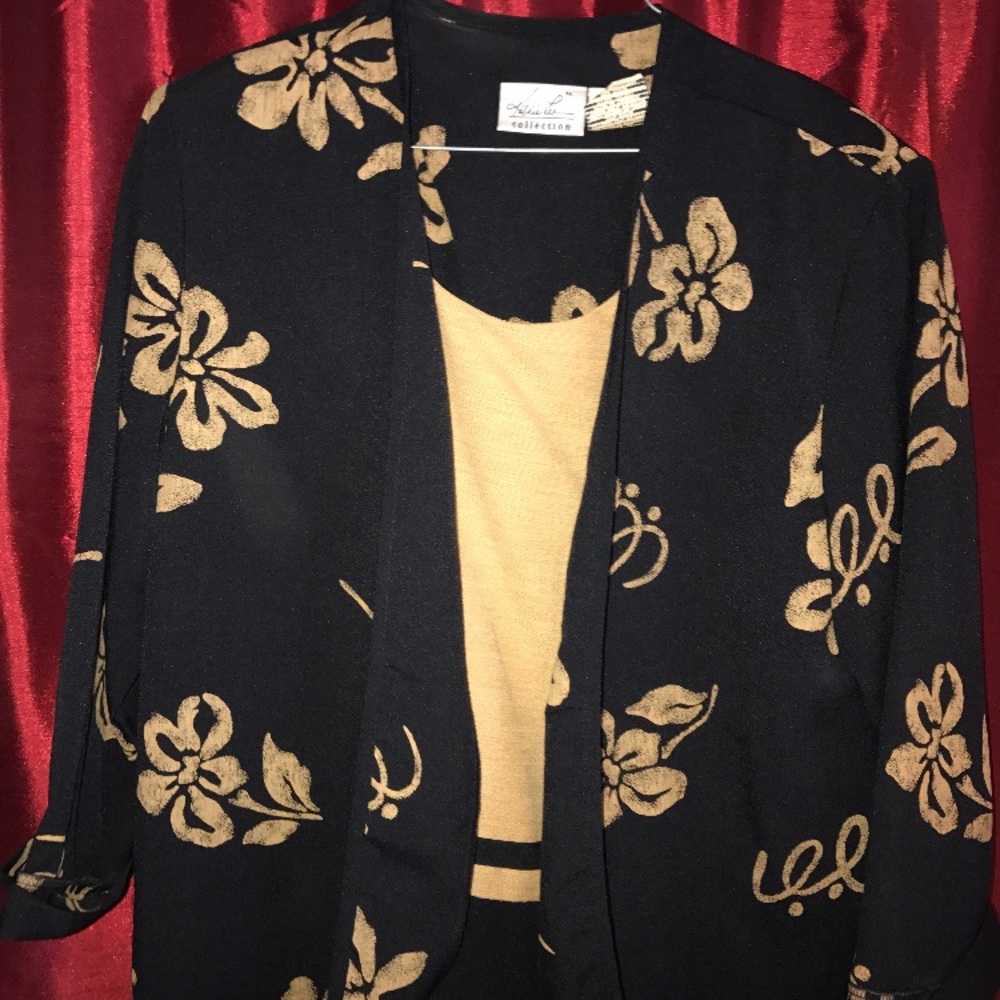 Dressy floral blazer