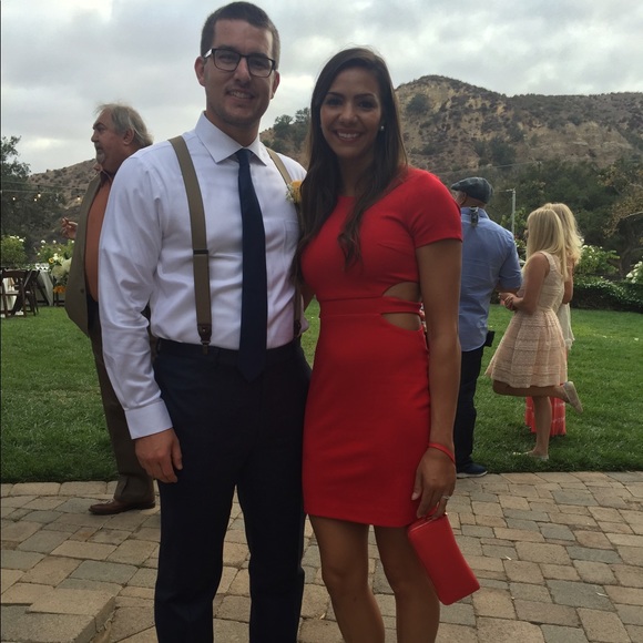 Lulu's Red dress 💋 FEELIN THE HEAT CUT OUT - Picture 7 of 7