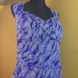 3X Suddenly Slim by Catalina one piece swimsuit