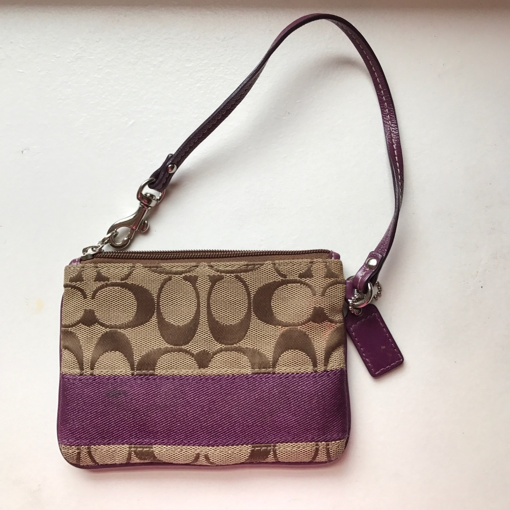 Coach wristlet
