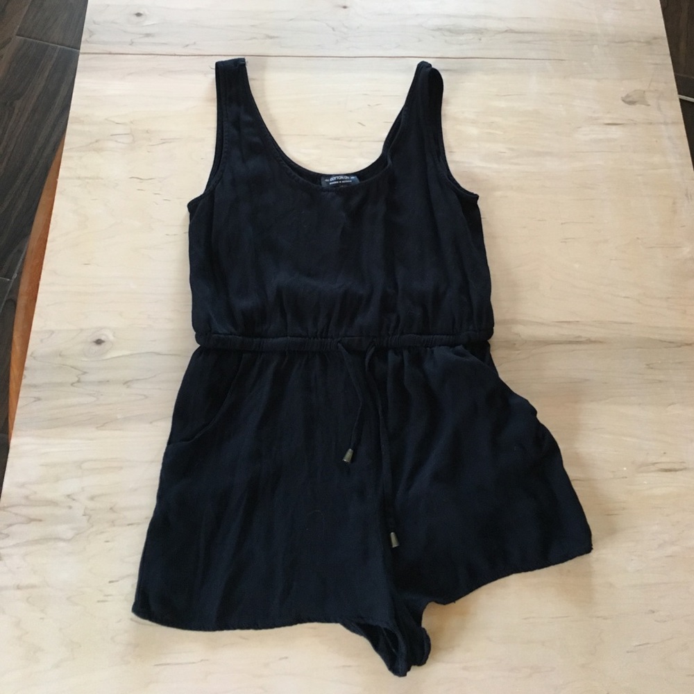 Large Black Romper