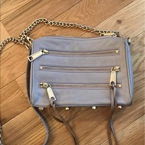 LOWEST!!! REBECCA MINKOFF FIVE ZIP MINI CROSSBODY