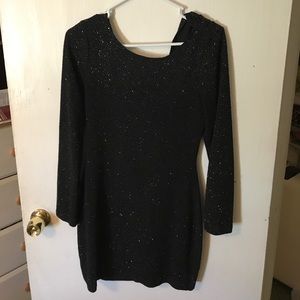 Long Sleeve Homecoming Dress