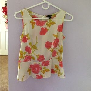 Ann Taylor Floral Top