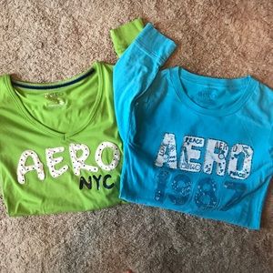 Aeropostale half sleeve shirts bundle