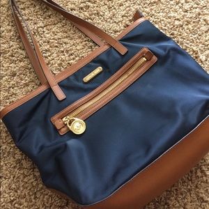 Michael Kors Nylon Navy Purse