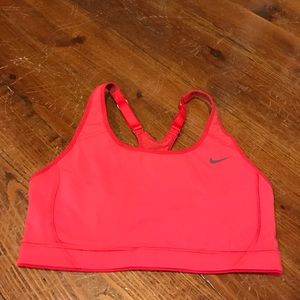 Nike Size medium sports bra with built in pads