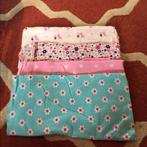 4 receiving blankets