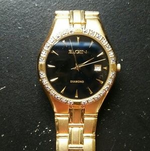 Women Elgin diamond watch