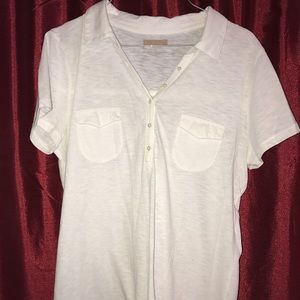 Button up tee